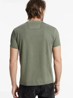 APPLIQUE SKULL TEE-John Varvatos Hot