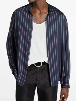BOWIE STRIPED SHIRT-John Varvatos Hot