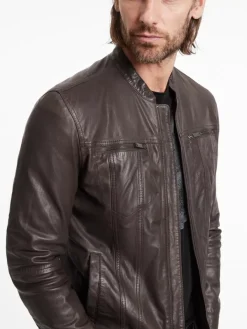 BRANDO BAND COLLAR JACKET-John Varvatos Hot