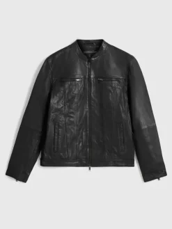 BRANDO BAND COLLAR JACKET-John Varvatos Hot