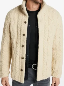 BRANDT CABLE SWEATER-John Varvatos Best