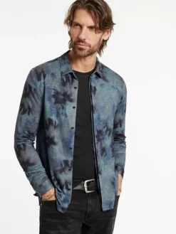 CAMELLIA SHIRT-John Varvatos Outlet