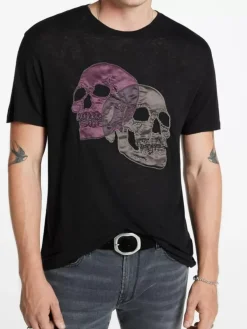 DOUBLE SKULL TEE-John Varvatos Outlet