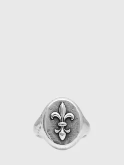 FLEUR DE LIS FEATURE RING-John Varvatos Sale