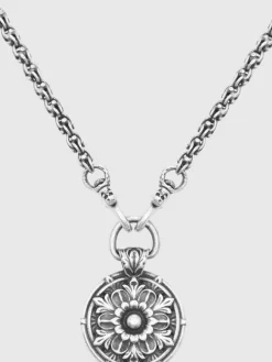 FLORAL PENDANT NECKLACE-John Varvatos New