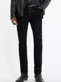 J702 - FLOCKED DENIM-John Varvatos Outlet