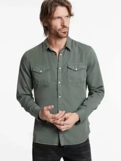 MARSHALL WESTERN SHIRT-John Varvatos Clearance