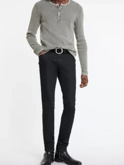 MEMPHIS WAFFLE HENLEY-John Varvatos Discount