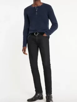 MEMPHIS WAFFLE HENLEY-John Varvatos Best