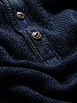 MEMPHIS WAFFLE HENLEY-John Varvatos Best