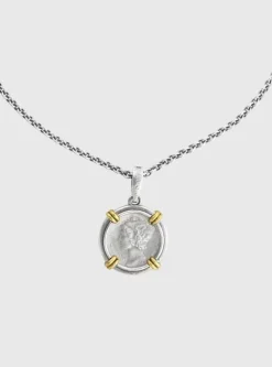 MERCURY COIN NECKLACE-John Varvatos Hot
