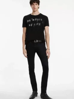 NO MUSIC NO LIFE TEE-John Varvatos Hot