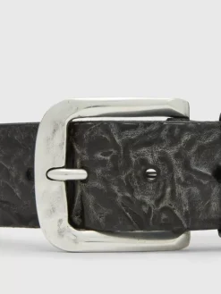 NOVA HAMMERED CRINKLE BELT-John Varvatos Clearance