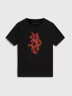 PEACE SNAKE TEE-John Varvatos Best