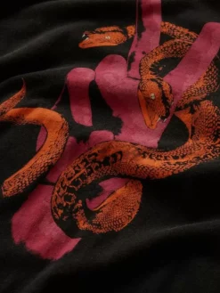 PEACE SNAKE TEE-John Varvatos Best