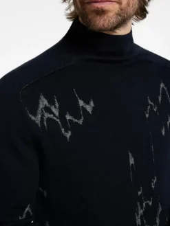 PIERRE MOCK NECK SWEATER-John Varvatos Outlet