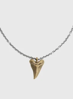 SHARK TOOTH PENDANT NECKLACE-John Varvatos Best
