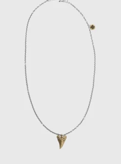 SHARK TOOTH PENDANT NECKLACE-John Varvatos Best