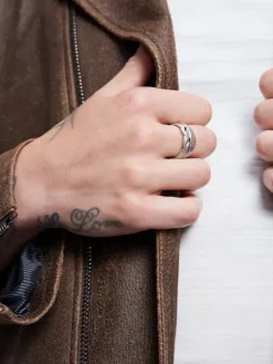 FEATHER RING-John Varvatos Clearance
