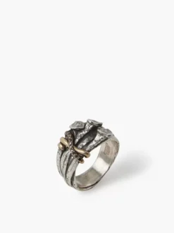 STERLING SILVER NAILS RING-John Varvatos Best